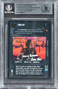 Star Wars (3) Bulloch +2 "2x Insc" Signed 1999 Star Wars #14 Card BAS Slabbed