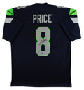 Jadarian Price Authentic Signed Navy Pro Style Jersey Autographed BAS Witnessed
