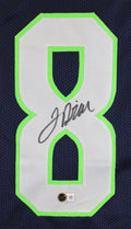 Jadarian Price Authentic Signed Navy Pro Style Jersey Autographed BAS Witnessed