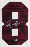 Oklahoma Roy Williams Signed White Bring The Wood Pro Style Jersey BAS Witnessed