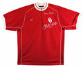 OU Bob Stoops & Barry Switzer Signed Maroon Nike 1/4 Zip Pullover Jacket BAS Wit