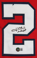Juan Soto Authentic Signed Red Pro Style Jersey Autographed BAS Witnessed