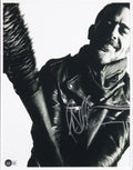 Jeffrey Dean Morgan The Walking Dead Signed 11x14 Framed Photo BAS #BG53605