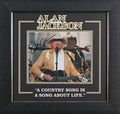Alan Jackson Authentic Signed 8x10 Framed Photo Autographed BAS #Y06112