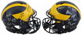 2023 Michigan (20) Harbaugh, McCarthy Signed F/S Speed Proline Helmet Fanatics