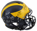 2023 Michigan (20) Harbaugh, McCarthy Signed F/S Speed Proline Helmet Fanatics