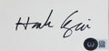 Hank Azaria The Simpsons Authentic Signed & Framed 3x5 Index Card BAS #BL98002