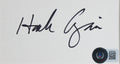Hank Azaria The Simpsons Authentic Signed & Framed 3x5 Index Card BAS #BL98198