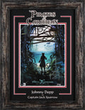 Johnny Depp Pirates Of The Caribbean Signed 11x14 Framed Photo BAS #BF11133