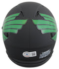 Kevin Adkisson Kevin Von Erich "Iron Claw" Signed Black Speed Mini Helmet BAS W