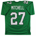 Quinyon Mitchell Authentic Signed Kelly Green Pro Style Jersey JSA Witness 2