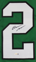Quinyon Mitchell Authentic Signed Kelly Green Pro Style Jersey JSA Witness 2