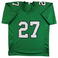 Quinyon Mitchell Authentic Signed Kelly Green Pro Style Jersey JSA Witness 2