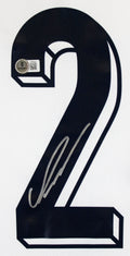 England Cole Palmer Authentic Signed White Nike Jersey Autographed BAS