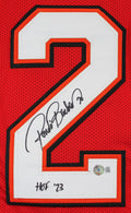 Ronde Barber "HOF 23" Authentic Signed Red Pro Style Jersey BAS Witnessed 2