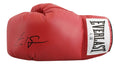 Errol Spence Jr. Authentic Signed Red Left Hand Everlast  Boxing Glove BAS Wit