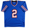 D.J. Moore Authentic Signed Blue Pro Style Jersey Autographed BAS Witnessed