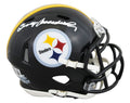 Steelers Terry Bradshaw Authentic Signed Speed Mini Helmet BAS Wit #3W002372