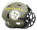 Steelers Terry Bradshaw Authentic Signed STS Speed Mini Helmet BAS Wit #W494500