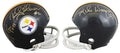 Steelers (3) Bleier, Wagner, Fuqua Signed VSR4 Rep Mini Helmet JSA #AZ44236