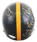 Steelers (3) Bleier, Wagner, Fuqua Signed VSR4 Rep Mini Helmet JSA #AZ44236