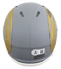 Rams Davante Adams Authentic Signed Slate Speed Mini Helmet BAS Wit #2W946491