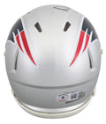 Patriots Drew Bledsoe Authentic Signed Speed Mini Helmet BAS Witnessed #1W268111
