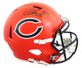 Bears Colston Loveland Signed 2022 On-Field Alt Full Size Speed Rep Helmet JSA W