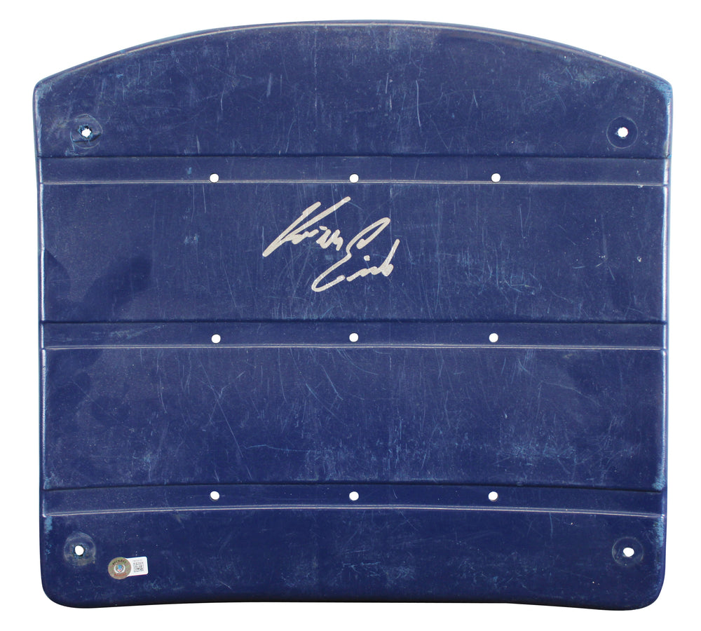 North Texas Kevin Adkisson Kevin Von Erich Signed Texas Stadium Seatback BAS Wit
