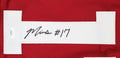 Oklahoma Marvin Mims Authentic Signed Maroon Pro Style Jersey JSA Witness