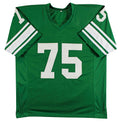 North Texas Joe Greene "CHOF 84" Authentic Signed Green Pro Style Jersey BAS Wit
