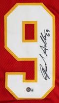 Jared Allen Authentic Signed Red Pro Style Jersey Autographed BAS Witnessed 2