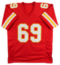 Jared Allen Authentic Signed Red Pro Style Jersey Autographed BAS Witnessed 2