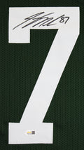 Jordy Nelson Authentic Signed Green Pro Style Framed Jersey JSA Witness