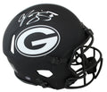 Georgia Champ Bailey Signed Eclipse F/S Speed Proline Helmet W/ Case BAS Witness
