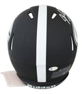 Georgia Champ Bailey Signed Eclipse F/S Speed Proline Helmet W/ Case BAS Witness