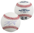 Rangers Josh Smith Authentic Signed OML Baseball Autographed BAS Witnessed