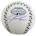 Rangers Josh Hamilton Signed 2008 All Star Game Logo OML Baseball BAS Witnessed