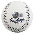 Rangers Josh Hamilton Signed 2008 All Star Game Logo OML Baseball BAS Witnessed