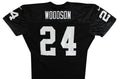 Raiders Charles Woodson Authentic Black Nike Proline Authentic Size 48 Jersey