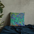 Irises Vincent van Gogh Pillow
