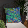 Irises Vincent van Gogh Pillow