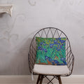 Irises Vincent van Gogh Pillow