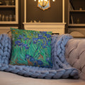 Irises Vincent van Gogh Pillow