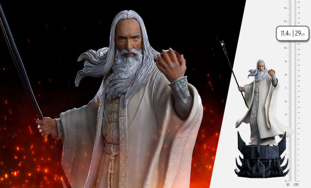 Iron Studios Lord of the Rings Saruman BDS Art Scale 1/10 Statue