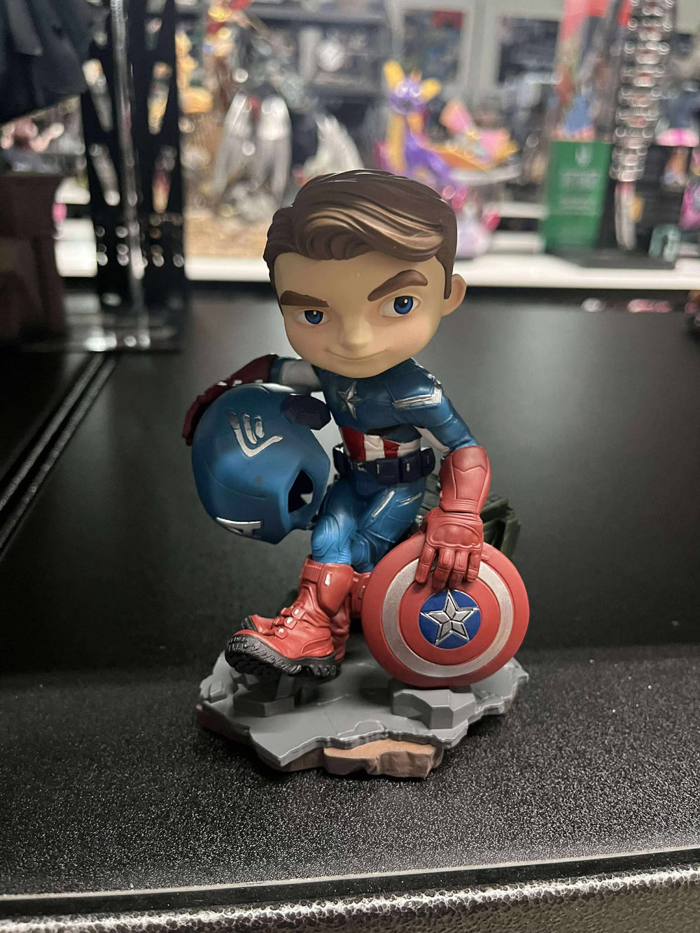 Iron Studios Marvel Studios Infinity Saga: Captain America Steve Rogers Minico Statue