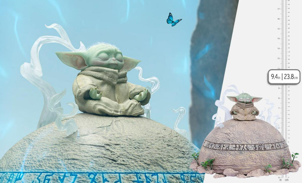 Iron Studios Star Wars The Mandalorian Grogu (Baby Yoda) 1:4 Scale Legacy Replica Statue