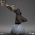 Iron Studios Star Wars: Yoda vs Palpatine Battle Diorama Series Art 1/10 Scale Statue Event Exclusive