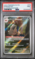 2023 POKEMON SCARLET & VIOLET MABOSSTIFF #218 PSA 9