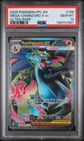 2025 POKEMON PHANTASMAL FLAMES MEGA CHARIZARD X EX ULTRA RARE #109 PSA 10